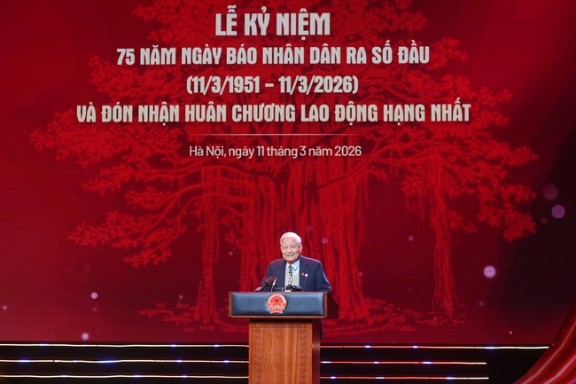 Báo Nhân Dân kỷ niệm 75 năm Ngày ra số đầu và đón nhận Huân chương Lao động hạng Nhất - Ảnh 5.