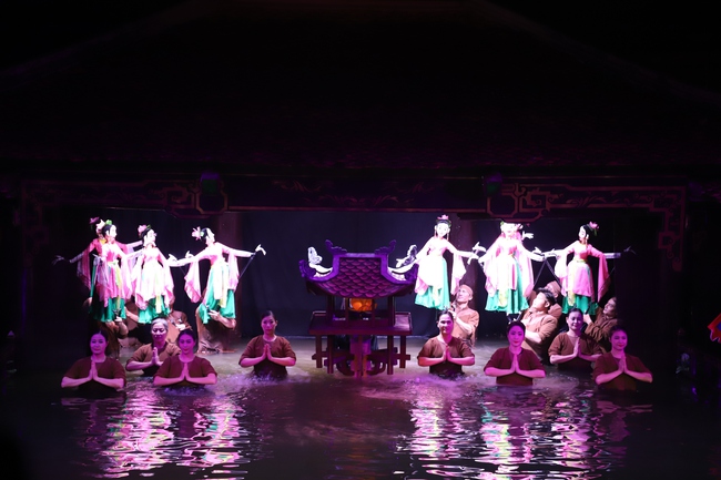 Ảnh: Chương trình nghệ thuật đặc sắc tại Lễ kỷ niệm 70 năm ngày thành lập Nhà hát Múa rối Việt Nam  - Ảnh 14.