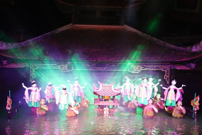 Ảnh: Chương trình nghệ thuật đặc sắc tại Lễ kỷ niệm 70 năm ngày thành lập Nhà hát Múa rối Việt Nam  - Ảnh 3.