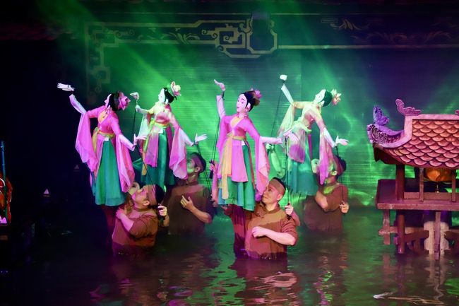 Ảnh: Chương trình nghệ thuật đặc sắc tại Lễ kỷ niệm 70 năm ngày thành lập Nhà hát Múa rối Việt Nam  - Ảnh 4.