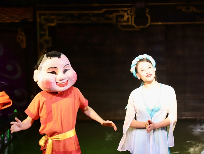 Ảnh: Chương trình nghệ thuật đặc sắc tại Lễ kỷ niệm 70 năm ngày thành lập Nhà hát Múa rối Việt Nam  - Ảnh 8.