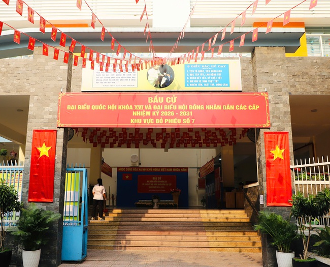 TP.HCM bừng sắc cờ hoa trước Ngày hội non sông - Ảnh 8.