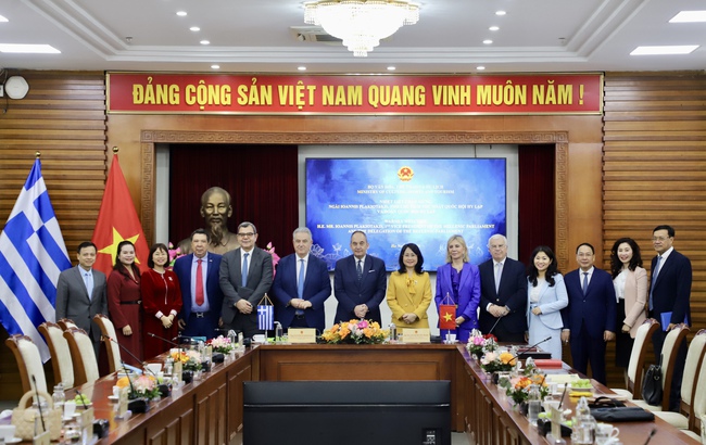 Thứ trưởng Thường trực Lâm Thị Phương Thanh tiếp Phó Chủ tịch thứ nhất Quốc hội Hy Lạp Ioannis Plakiotakis - Ảnh 7. Thứ trưởng Thường trực Lâm Thị Phương Thanh tiếp Phó Chủ tịch thứ nhất Quốc hội Hy Lạp Ioannis Plakiotakis - Ảnh 7.
