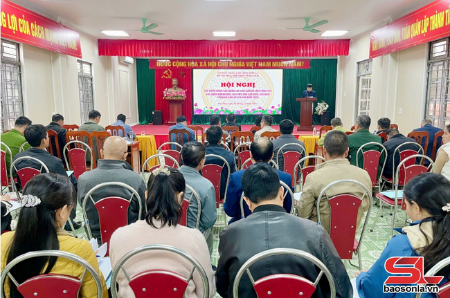 Sơn La: Nâng cao hiệu quả công tác quản lý về xây dựng và thực hiện hương ước, quy ước - Ảnh 1.