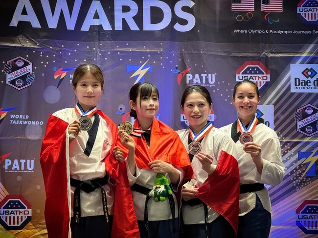 Taekwondo giành HCV tại giải Mỹ mở rộng - Ảnh 1.