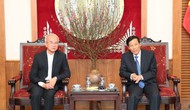 Bộ trưởng Nguyễn Ngọc Thiện tiếp Chủ tịch Ủy ban Đoàn kết Công giáo Việt Nam