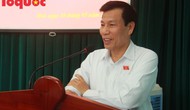 Bộ trưởng Nguyễn Ngọc Thiện tiếp xúc cử tri Thừa Thiên Huế