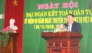 Thứ trưởng Nguyễn Văn Hùng tham dự Ngày hội Đại đoàn kết toàn dân tộc