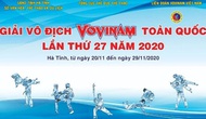Hà Tĩnh đăng cai giải vô địch Vovinam toàn quốc lần thứ 27 năm 2020