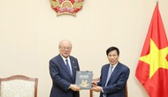 Bộ trưởng Nguyễn Ngọc Thiện tiếp ông Takebe Tsutomu, Cố vấn đặc biệt Liên minh Nghị sĩ hữu nghị Nhật – Việt