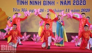 Liên hoan các CLB nghệ thuật truyền thống không chuyên tỉnh Ninh Bình năm 2020