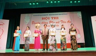 Long An: Phụ nữ mặc áo dài hưởng ứng chương trình 'Áo dài - Di sản văn hóa Việt Nam'