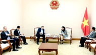 Cục trưởng Cục Hợp tác quốc tế tiếp Đại sứ Hungary tại Việt Nam