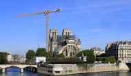 Pháp nối lại công tác phục dựng Nhà thờ Đức Bà để trả lại vẻ đẹp xưa cho công trình