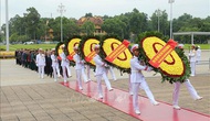 Tổ chức lễ viếng Chủ tịch Hồ Chí Minh