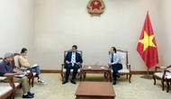 Phó Cục trưởng Cục Hợp tác quốc tế tiếp Phó Đại sứ Chile tại Việt Nam