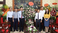 Thứ trưởng Bộ VHTTDL Lê Quang Tùng chúc mừng các cơ quan báo chí nhân ngày 21/6