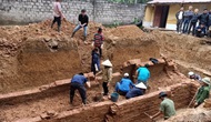 Phát lộ một kiến trúc gạch niên đại thế kỷ III sau Công nguyên nghi là mộ cổ tại Ninh Bình