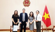 Cục trưởng Cục Hợp tác quốc tế tiếp Đại sứ Israel tại Việt Nam 