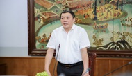 Thứ trưởng Nguyễn Văn Hùng làm việc với Vụ Gia đình