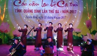 Quảng Bình: Tổ chức liên hoan các Câu lạc bộ Ca trù lần thứ IV, năm 2020
