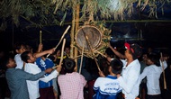 Độc đáo lễ hội đập trống của người Ma Coong