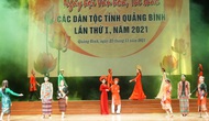 Giao lưu nghệ thuật Ngày hội văn hóa, thể thao các dân tộc tỉnh Quảng Bình