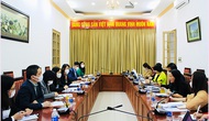 Thư viện Quốc gia Việt Nam tiếp và làm việc với Đoàn công tác của Ủy ban Pháp luật của Quốc hội