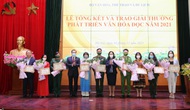 Tôn vinh 19 tập thể và 14 cá nhân đạt giải thưởng phát triển Văn hóa đọc năm 2021