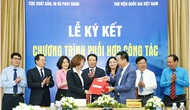 Ký kết Chương trình phối hợp công tác giữa Cục Xuất bản, In và Phát hành và Thư viện Quốc gia Việt Nam