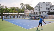 Gần 800 tay vợt tranh tài tại Giải vô địch Quần vợt Doanh nhân trẻ Lâm Đồng