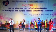 Tạm hoãn tổ chức Ngày hội Gia đình tiêu biểu tỉnh Kiên Giang lần thứ II