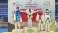 Trương Thị Kim Tuyền giành huy chương vàng giải vô địch Taekwondo châu Á