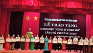 Quảng Ninh: Lễ trao tặng danh hiệu “Nghệ sĩ Vùng mỏ” lần thứ VIII