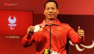 VĐV Lê Văn Công giành huy chương bạc tại Paralympic Tokyo 2020