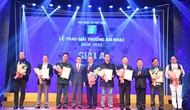 73 tác phẩm được trao giải thưởng Hội Nhạc sĩ Việt Nam năm 2021