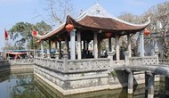 Tôn tạo Phủ Vân Cát thuộc di tích Phủ Dầy, tỉnh Nam Định