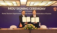 Việt Nam và Hàn Quốc ký kết hợp tác xúc tiến du lịch 2023 - 2024