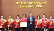 Phú Yên: Tuyên dương vận động viên đạt thành tích xuất sắc tại Đại hội Thể thao toàn quốc