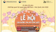 Tổ chức Lễ hội Con đường văn hóa Hàn Quốc tại Hà Nội