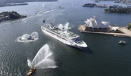 Australia đón du thuyền đầu tiên trở lại sau 2 năm đóng cửa phòng dịch