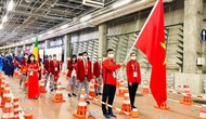 Nguyễn Huy Hoàng cầm cờ, Ánh Viên vắng mặt tại Lễ khai mạc SEA Games 31