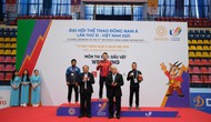 Bộ trưởng Nguyễn Văn Hùng kiểm tra công tác tổ chức, cổ vũ, trao huy chương cho các VĐV tại SEA Games 31
