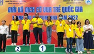 TP. Hồ Chí Minh thắng lớn tại giải Cờ vua trẻ Quốc gia 2022
