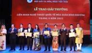 Thứ trưởng Tạ Quang Đông dự Lễ trao giải Liên hoan Nghệ thuật quốc tế hữu nghị 