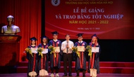 Trường Đại học Văn hóa Hà Nội tổ chức lễ bế giảng và trao bằng tốt nghiệp năm học 2021 – 2022