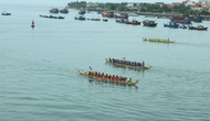Quảng Bình: Đua thuyền truyền thống ở 