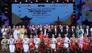 Ấn tượng chương trình nghệ thuật “Hồn sen Việt- Hương sắc Chăm Pa” tại thủ đô Viêng Chăn, Lào