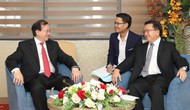 Thứ trưởng Tạ Quang Đông hội đàm với Thứ trưởng Bộ Thông tin, Văn hóa và Du lịch Lào