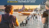 Thái Lan đặt mục tiêu thu hút 30 triệu du khách trong năm 2023